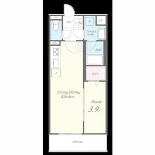 アイナ ルアナ ウル【2階】の間取り