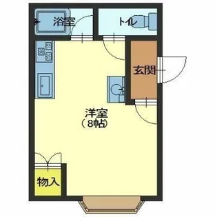 メゾンMⅡ【102号室】の間取り