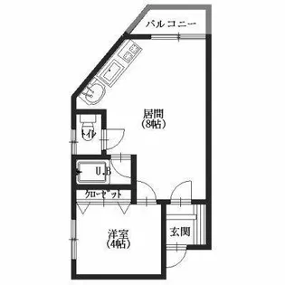 メゾンMⅡ【205号室】の間取り