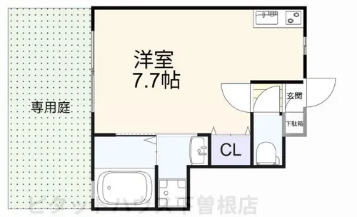 サムゴールド【104号室】の間取り