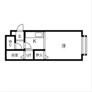 ドミール発寒【2階】の間取り