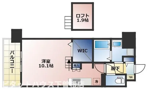 セフィロト(SEPHIROT)【803号室】の間取り