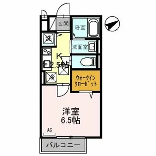 ルピナスA棟【1階】の間取り