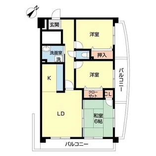 ハレカウア【0801号室】の間取り