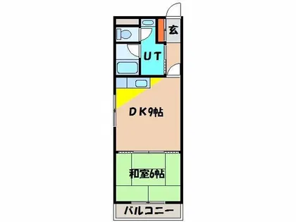 センターインロードビル【301号室】の間取り