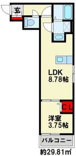 プルミエール【3階】の間取り