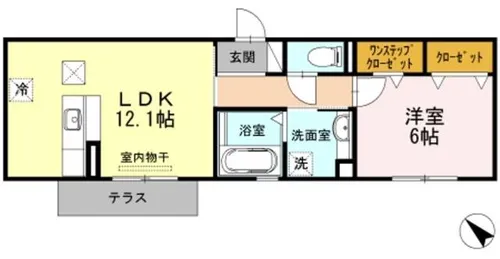 アルト8【1階】の間取り