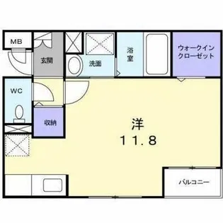 ミニョンSK-Ⅱ【2階】の間取り