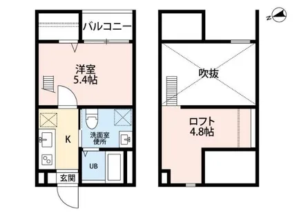 愛知県名古屋市南区鶴里町2丁目【アパート】の間取り