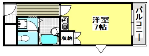 エムロード茨木【3階】の間取り