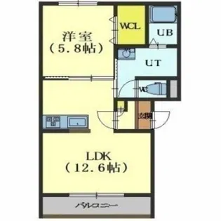 ノエル昭和【103号室】の間取り