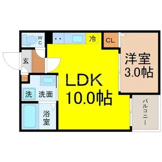 Jack daikoⅠ【1階】の間取り