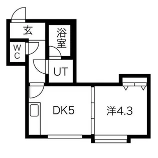 リナコートA【3階】の間取り