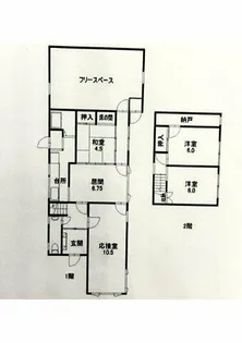 北海道登別市登別東町4丁目【一戸建】の間取り