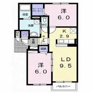 ファーストレジデンス【304号室】の間取り