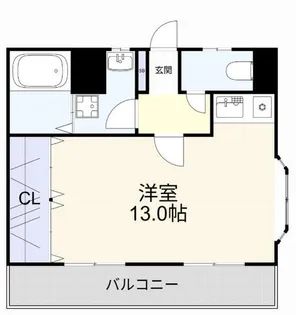 サンライズ【203号室】の間取り