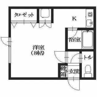 エクセルハイム【206号室】の間取り