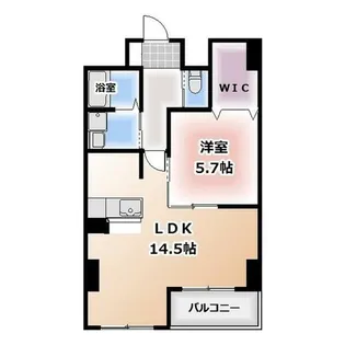 エルミタージュ【203号室】の間取り