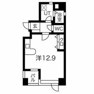 アーバンポイント新栄【602号室】の間取り