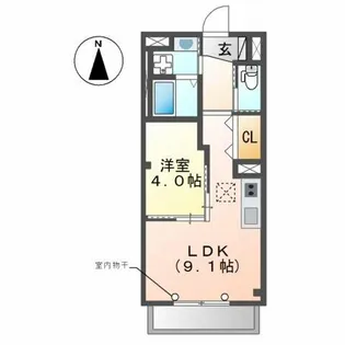 Amitie(アミティエ)【1階】の間取り