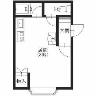 メゾンMⅡ【202号室】の間取り