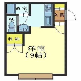 メゾンM【202号室】の間取り