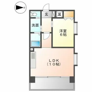 R-Court泉(アールコートイズミ)【3階】の間取り