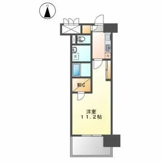 グランドソレイユ名駅【10階】の間取り
