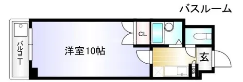 ロイヤルリージェント【5階】の間取り