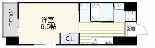 アミュゼ城野【2階】の間取り