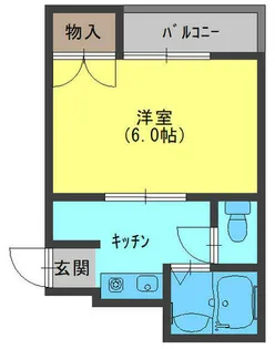 グランビア【3階】の間取り