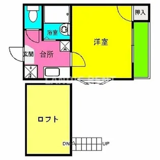 ラピュタ・ユーⅡ【2階】の間取り