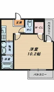 フジパレス鳳中ウエスト【1階】の間取り