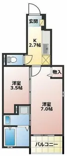 モデッサ【1階】の間取り