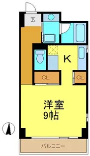 cell【6階】の間取り