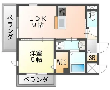 L’atelier de l’ange.【101号室】の間取り