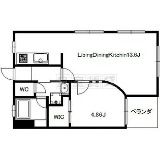 セントラル川名【4階】の間取り
