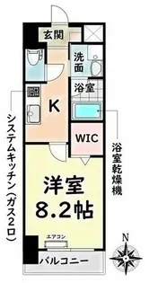アロハパレス【3階】の間取り
