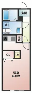 リアライズ名城公園【3階】の間取り