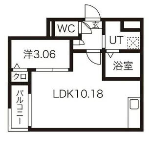 Jack inomoriⅠ【3階】の間取り
