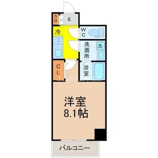 Lancia Heian(ランチャ)【6階】の間取り