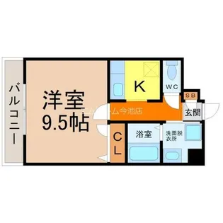 鶴羽之彩【1階】の間取り