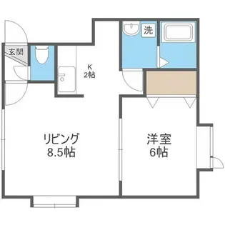 カーサ東武【3階】の間取り