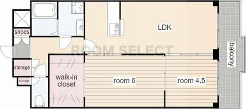 グランドメゾンUN【602号室】の間取り