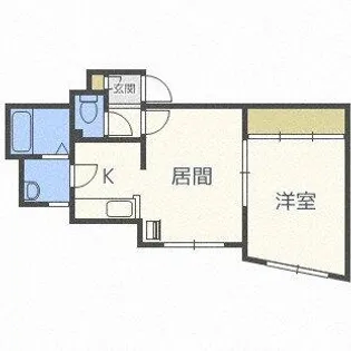 パラシェンプレN34【302号室】の間取り