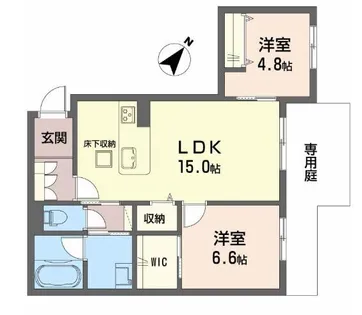 シャーメゾンシエロ【1階】の間取り