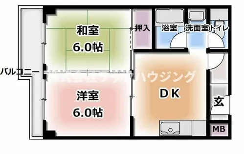 第三東ビル【2階】の間取り