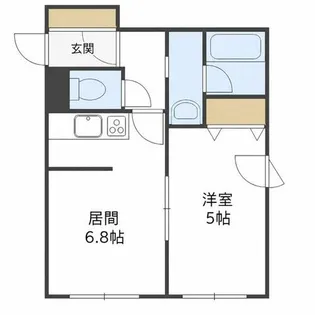 アルティ元町【2階】の間取り