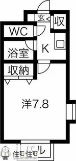 グレイス三好【101号室】の間取り