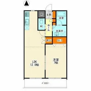 アムール南分【3階】の間取り